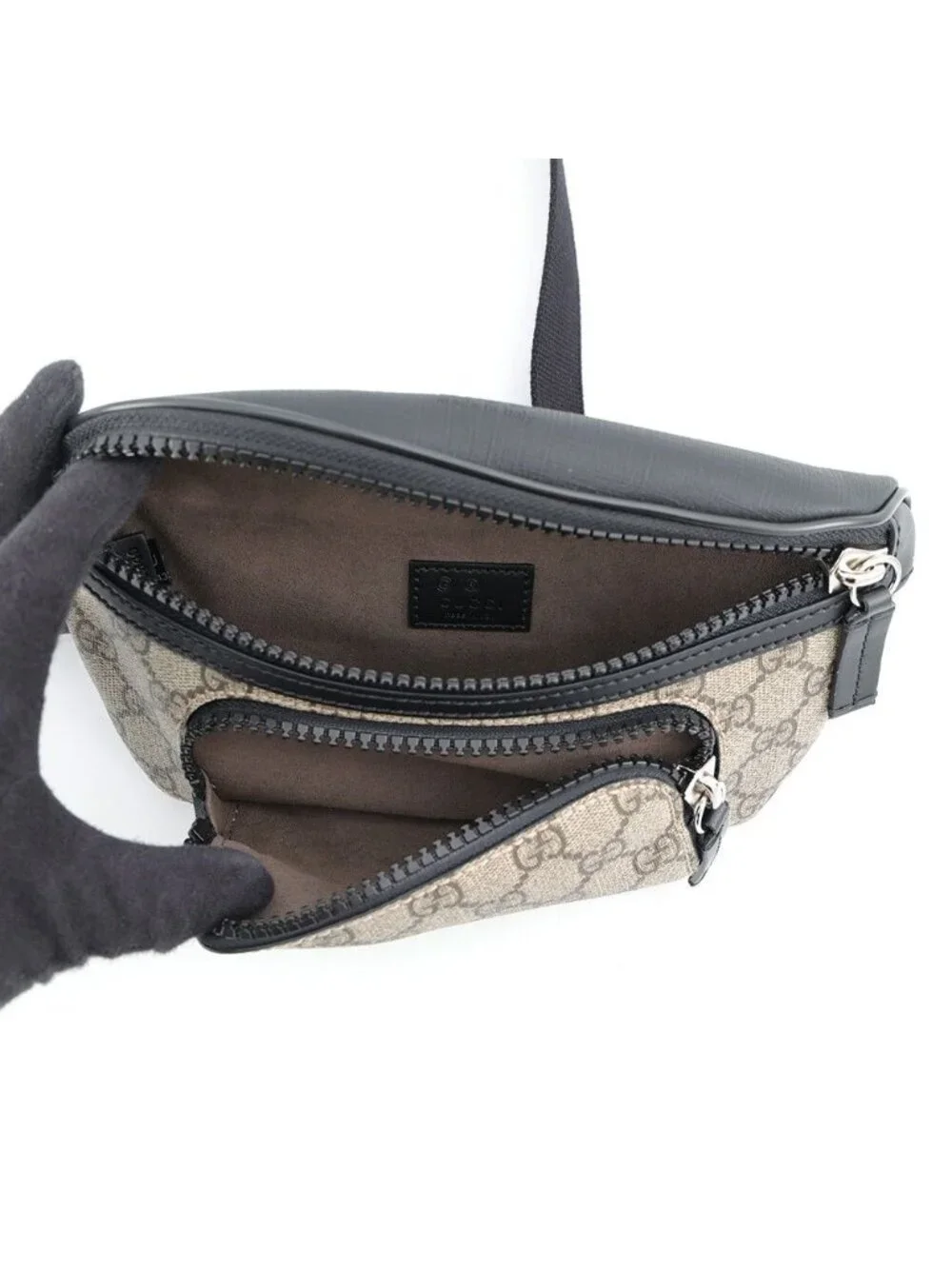 Gucci Belt Bag GG Supreme Black